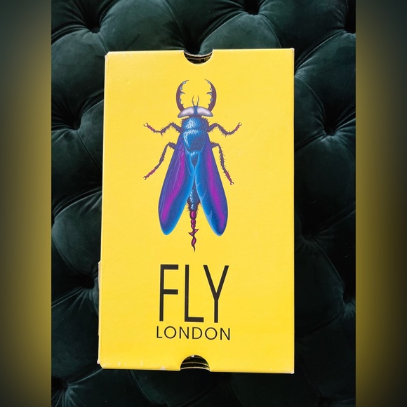 Fly London Yone Concrete Suede Wedge Sandal. - Picture 7 of 13